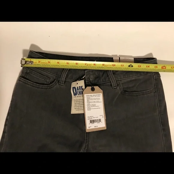 Women's Gray Skinny Jeans - Picture 7 of 10